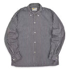 1960's PURITAN AUTHENTIC IVY STYLE STRIPE B/D SHIRT ... M