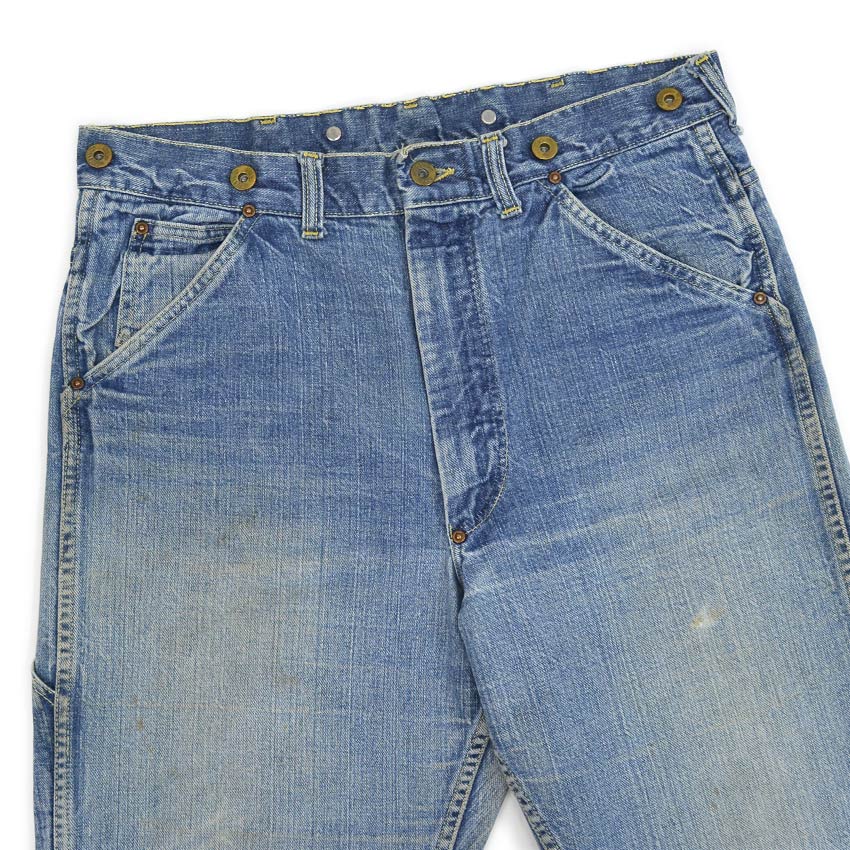 1960's~ BOSS OF THE ROAD BY Lee 77 DENIM PANTS... W34 L31