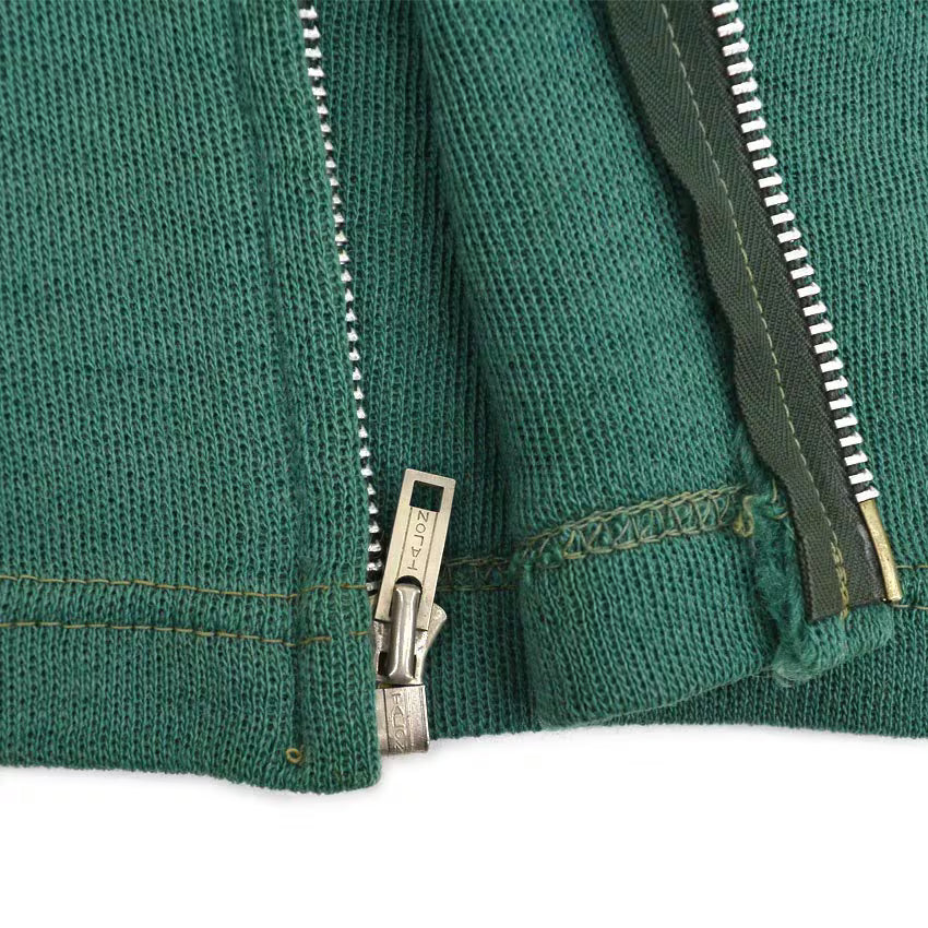 1950's SARBY SPORTSWEAR WOOL KNIT ZIP UP CARDIGAN ...