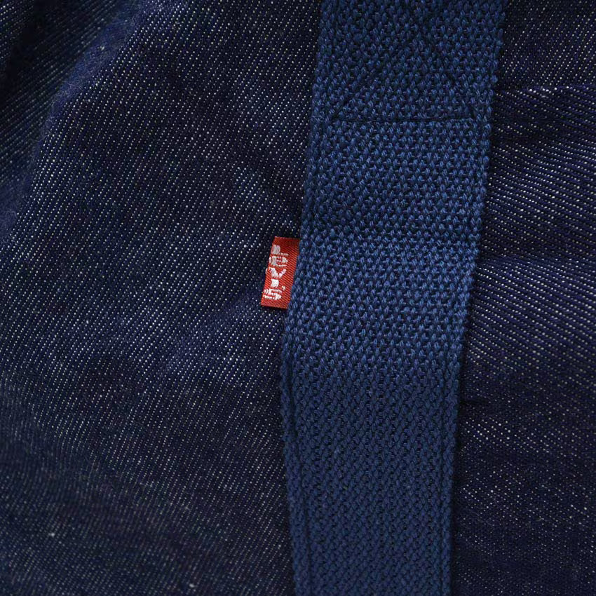 1970's~ DEADSTOCK Levi's DENIM TRAVEL BAG AIR-TEX...