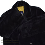 ~1960's Shanhouse BLACK FAKE FUR DOUBLE BREASTED COAT... 40
