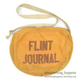 〜1970's FLINT JOURNAL CANVAS NEWS PAPER BAG ...