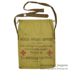 1910's AMERICAN RED CROSS WW1 MEDICAL OFFICERS SUPPLIES BAG...