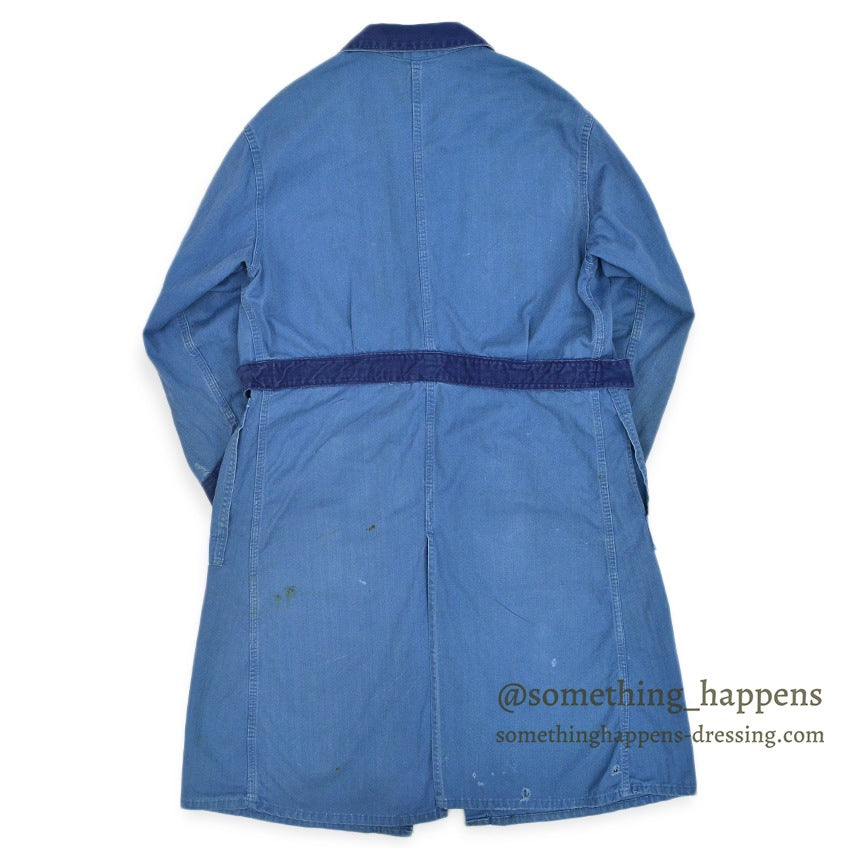〜1960's ANGUS TWO TONE HBT SHOP COAT ... 42