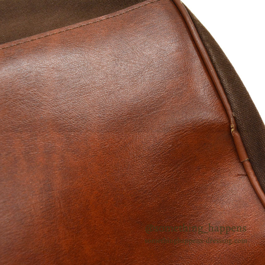 1980's DEADSTOCK L.L.BEAN DUFFLE BAG WITH ORIGINAL STRAP ...