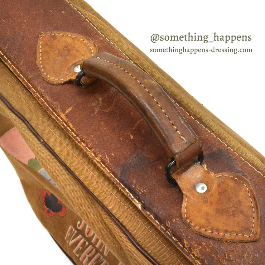 1940's U.S.A.A.F. WW2 TYPE B-4 GARMENT BAG JAPAN HAND PAINTED ...