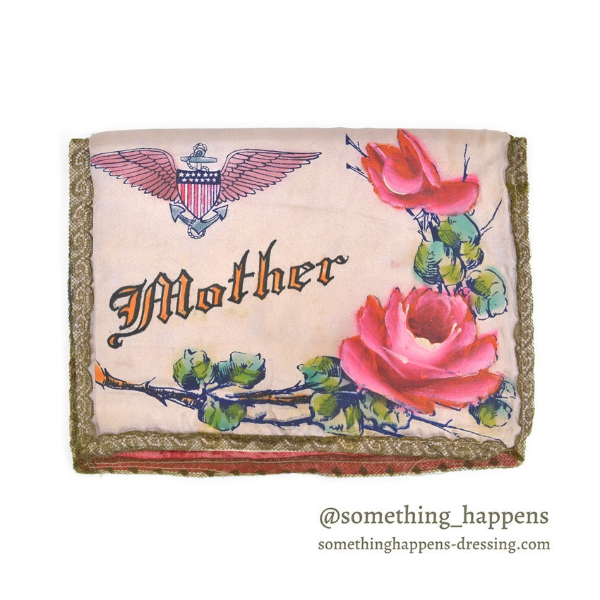 1940's USNAVAL AIR STATION WW2 MOTHER MEMORIAL POUCH...