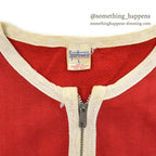 1960's SPORTSWEAR ZIP UP SWEAT SHIRTS...L
