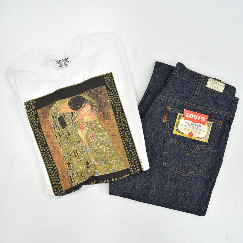 1970's DEADSTOCK LEVI'S 646 BIG-E DENIM PANTS... W34 L36