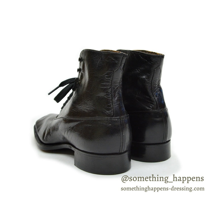 1920's~ UNITED STATES RUBBER COMPANY LEATHER SHOES WITH BOX...