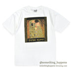 1990s DEADSTOCK WILDWOOD PRODUCTIONS Gustav Klimt The Kiss T-SHIRT ... L
