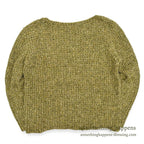 1990's〜 OLD GOLD COTTON KNIT BOAT NECK ...