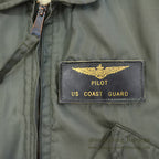 1970's USCG CWU-36/P SUMMER FLIGHT JACKET ... Fits like S