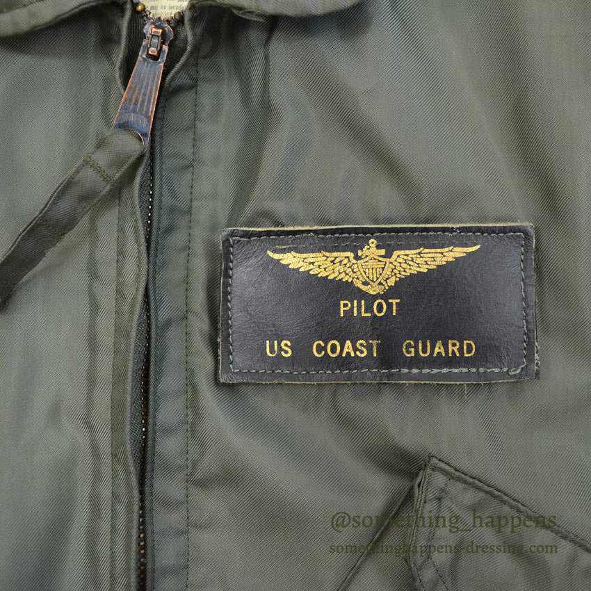1970's USCG CWU-36/P SUMMER FLIGHT JACKET ... Fits like S