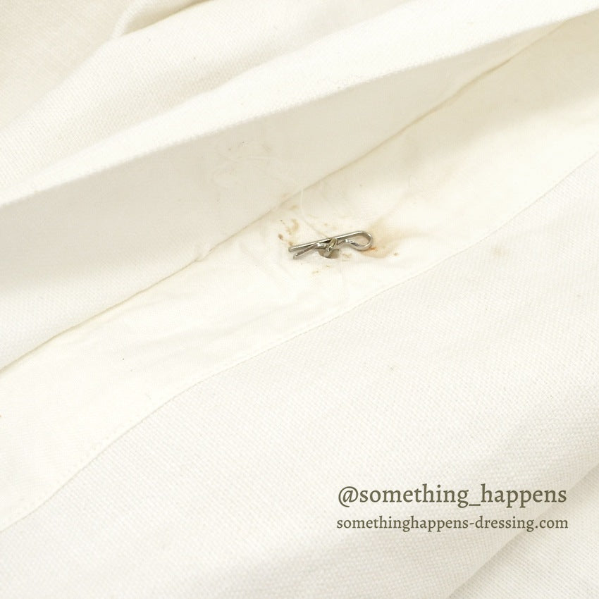 ~1930's ANGELICA JACKET CO. WHITE COVERALL CHANGE BUTTON... 40