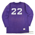 1960's CHAMPION FOOTBALL T-SHIRT PURPLE ... L