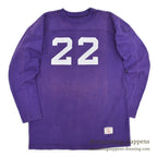 1960's CHAMPION FOOTBALL T-SHIRT PURPLE ... L
