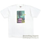 1990's ONEITA BROOKTREE MEDIA STREAM CHIP GRAPHIC T-SHIRT ... L