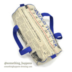 1980's~ AIR-TEX MILWAUKEE JOURNAL SENTINEL ADVERTISING DUFFLE BAG...