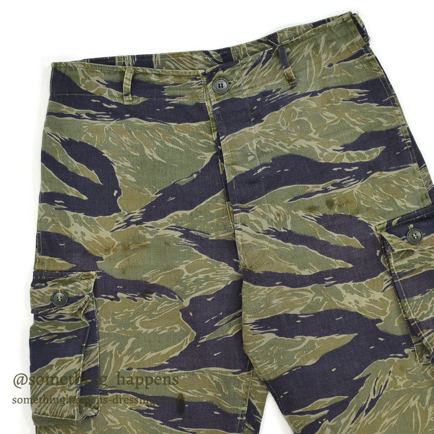 1960's~ VIETNAM TIGER STRIPE PANTS...