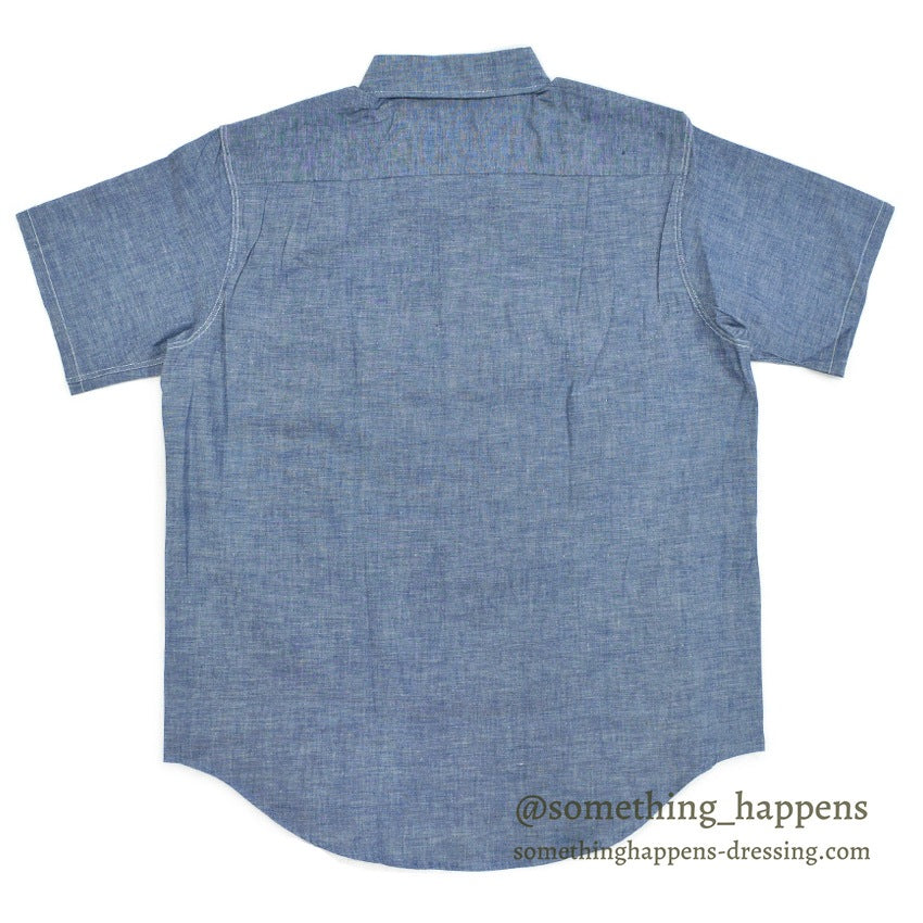 1960's DEADSTOCK BIGMAC PENNEYS CHAMBRAY S/S SHIRTS ... L
