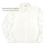 1960's MANHATTAN WHITE COTTON L/S SHIRT ... 15