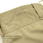 1960's USARMY TROUSERS, MEN'S, COTTON UT 8.2 OZ. KAHKI SH-1 ... W31/L30