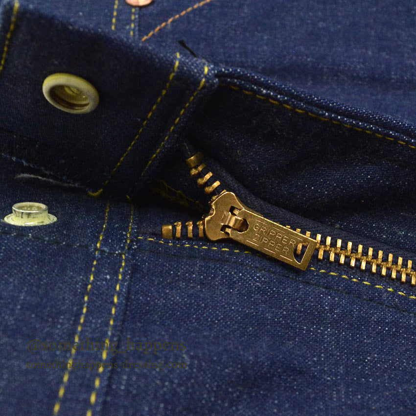 1960's DEADSTOCK Lee 191Z JELT DENIM PAINTER PANTS... W38/L29