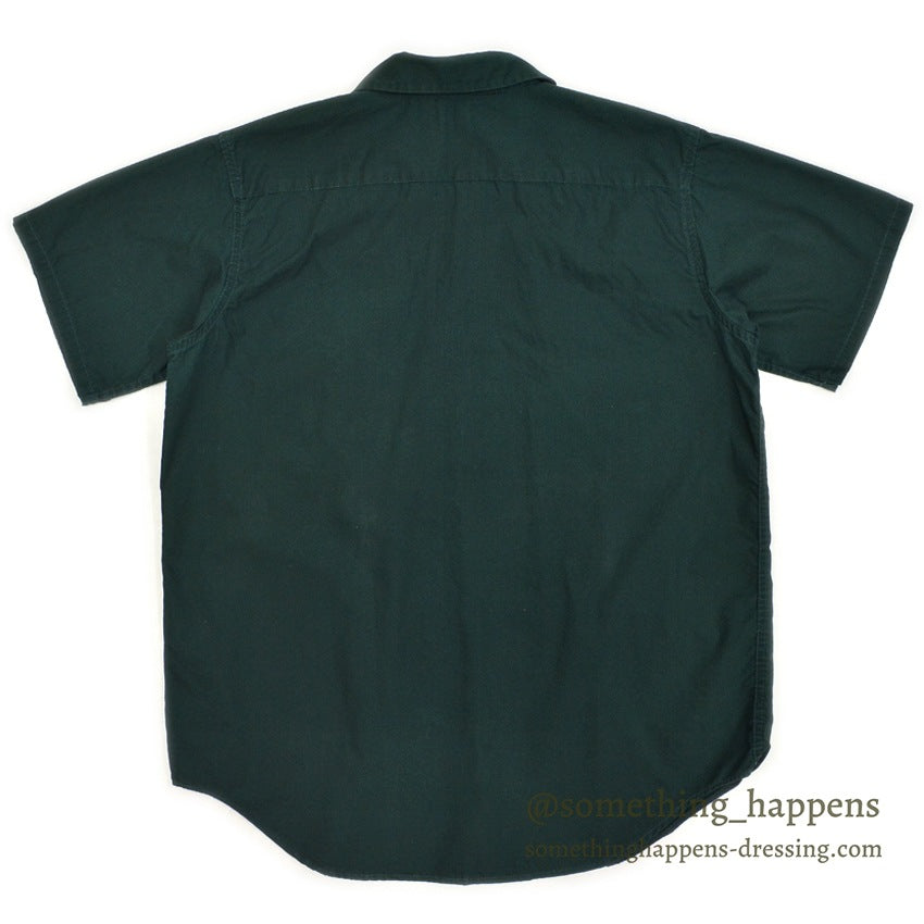 ~1960's BSA FOREST GREEN S/S COTTON OFFICIAL SHIRT... Fits like M