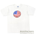 1990's GILDAN WILD OATS USA SMILE PRINT T-SHIRT ... L