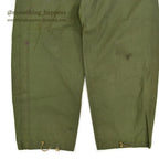 1940's USNAVY WW2 RAIN BIB OVERALL STENCIL... MEDIUM
