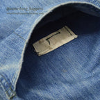 1930's~ WHITE FIELD S&B ONE POCKET DENIM OVERALL ... W39/L28