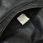 1990's SCHOTT LEATHER DOWN JACKET... 36
