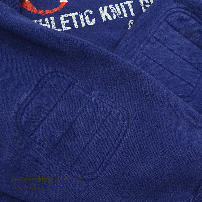 1990's CHAMPION BIG RUNNER PRINT SWEAT SHIRT WITH PATCH...XX-LARGE