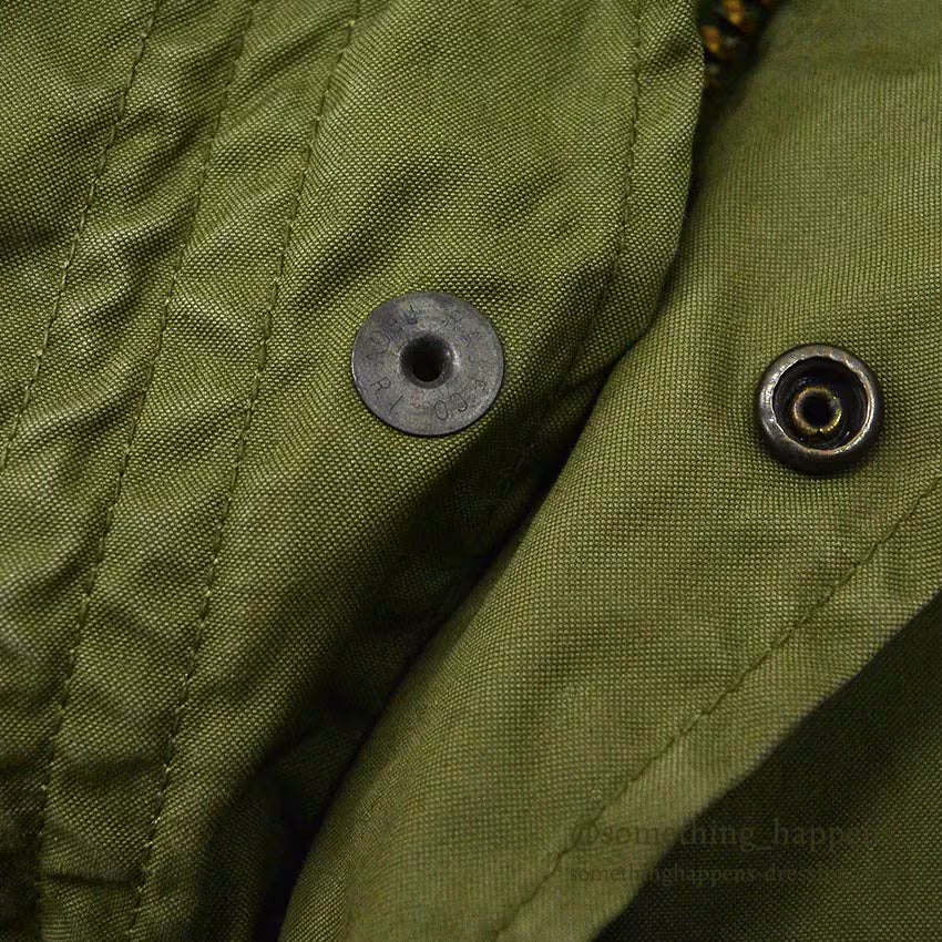 1970's USARMY M-65 PARKA, EXTREME COLD WEATHER STENCIL ON THE BACK... MR
