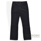 1990's Levi's 517 BOOT CUT CORDUROY PANTS BLACK MINT... W34/L34
