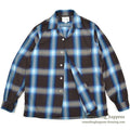 1960's DONEGAL OMBRE CHECK SHIRT...S