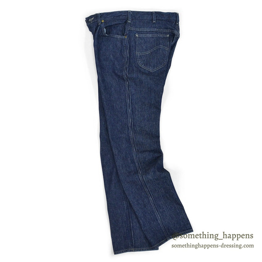 1980's Lee 200 STRIPE DENIM PANTS...W34/L32