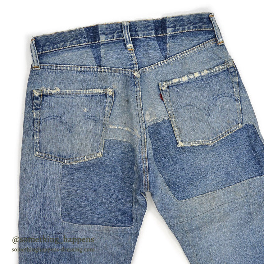 1950's LEVI'S 501XX PATCHWORK... W32/L30