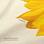 1990's DEADSTOCK ONEITA SUN FLOWER L/S T-SHIRT ... XL