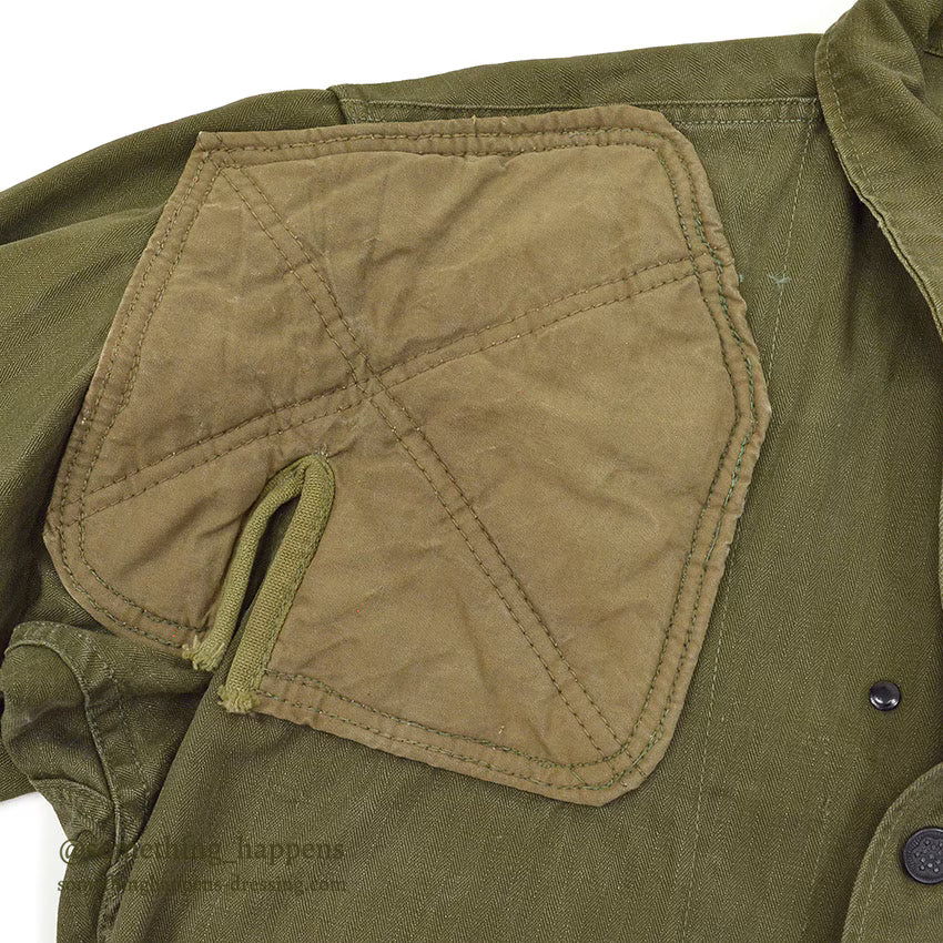 1940's U.S.ARMY M-43 HBT MODIFIED SHOOTING JACKET ... 34R