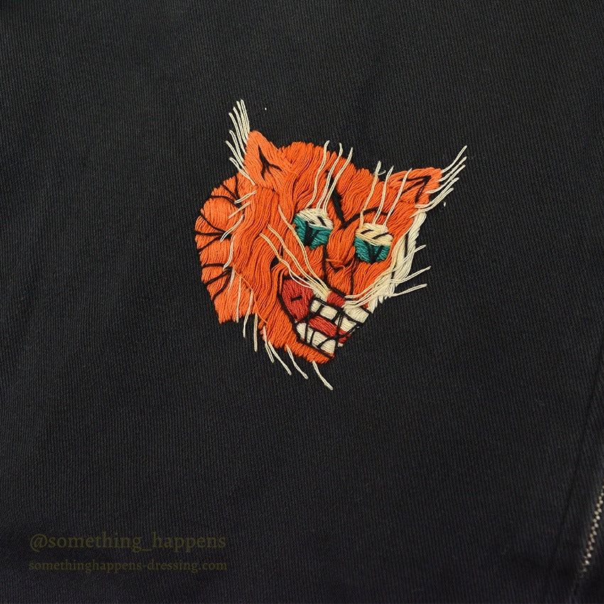 1960s VIETNAM SOUVENIR JACKET (Vietnamese style jacket) 67-68...