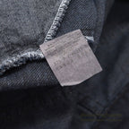 1980's DEADSTOCK Levi's 508 BLACK DENIM PANTS... W34/L34