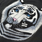 2000's~ WHITE TIGER EMBROIDERY SOUVENIR T-SHIRT... 44