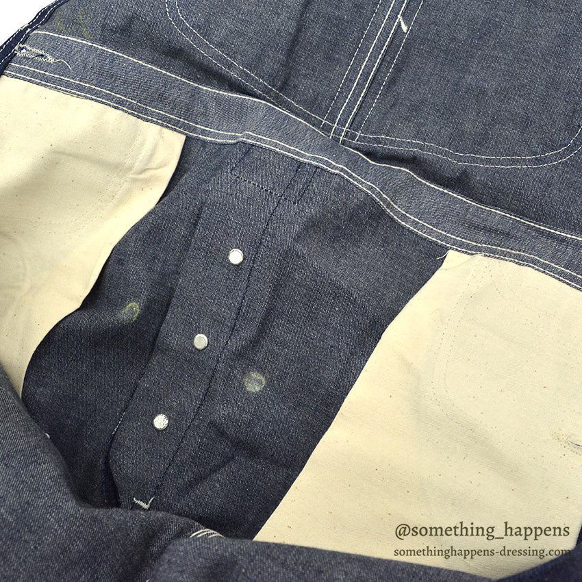 1970's DEADSTOCK Lee JELT DENIM OVERALL... W38/L29