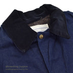 ~1960's DEADSTOCK UNKNOWN DENIM COVERALL BLANKET TWO TONE ... 42