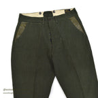 1950's LLBEAN UNUSUAL HUNTING PANTS OLIVE DRAB... W33/L28