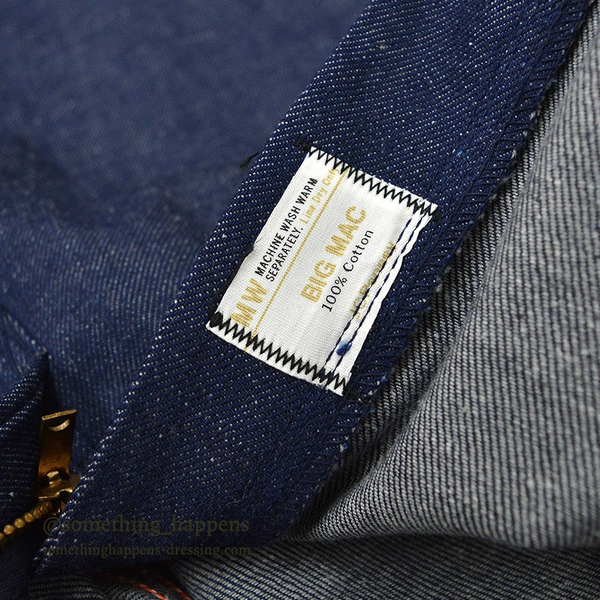 1960's DEADSTOCK BIGMAC PENNEYS DENIM PAINTER PANTS... W38/L30