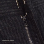 1950's BROOKS BROTHERS BLACK/GRAY STRIPE WOOL SLACKS ... W31/L31