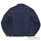 1970's Levi's 70505 small-e DENIM JACKET DARK... 40